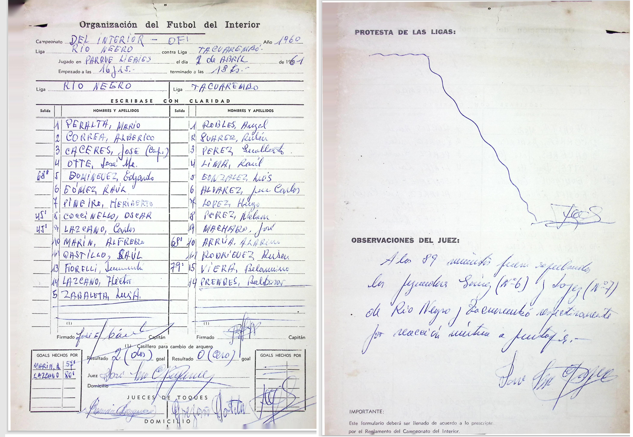 Tacuarembó perdió en la última fecha con Río Negro, pero de todas formas fue el campeón.