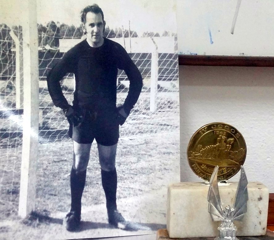 Santiago “Tito” Techera histórico arquero del Sur del país, campeón del Interior con Durazno. 