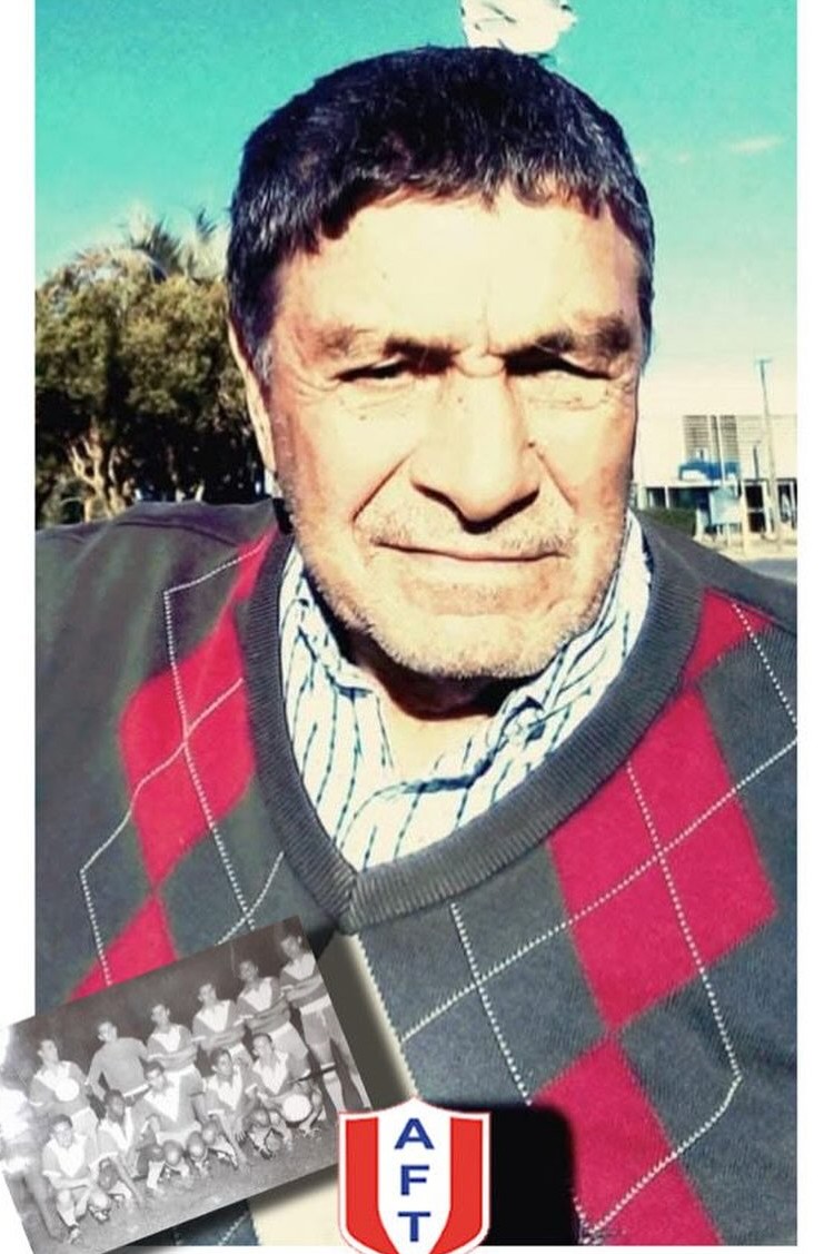 Juan Carlos “Gorrión” Álvarez, figura histórica del fútbol de Tacuarembó (Foto: Asociación de Fútbol de Tacuarembó). 