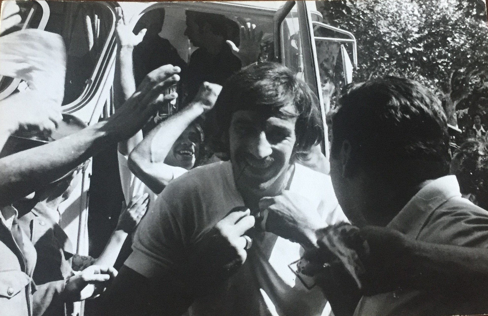 Hugo “Planchada” Conde, capitán y referente del campeón maragato de 1975/1976 en la llegada a San José desde Rivera. (Foto: Colección Pública).